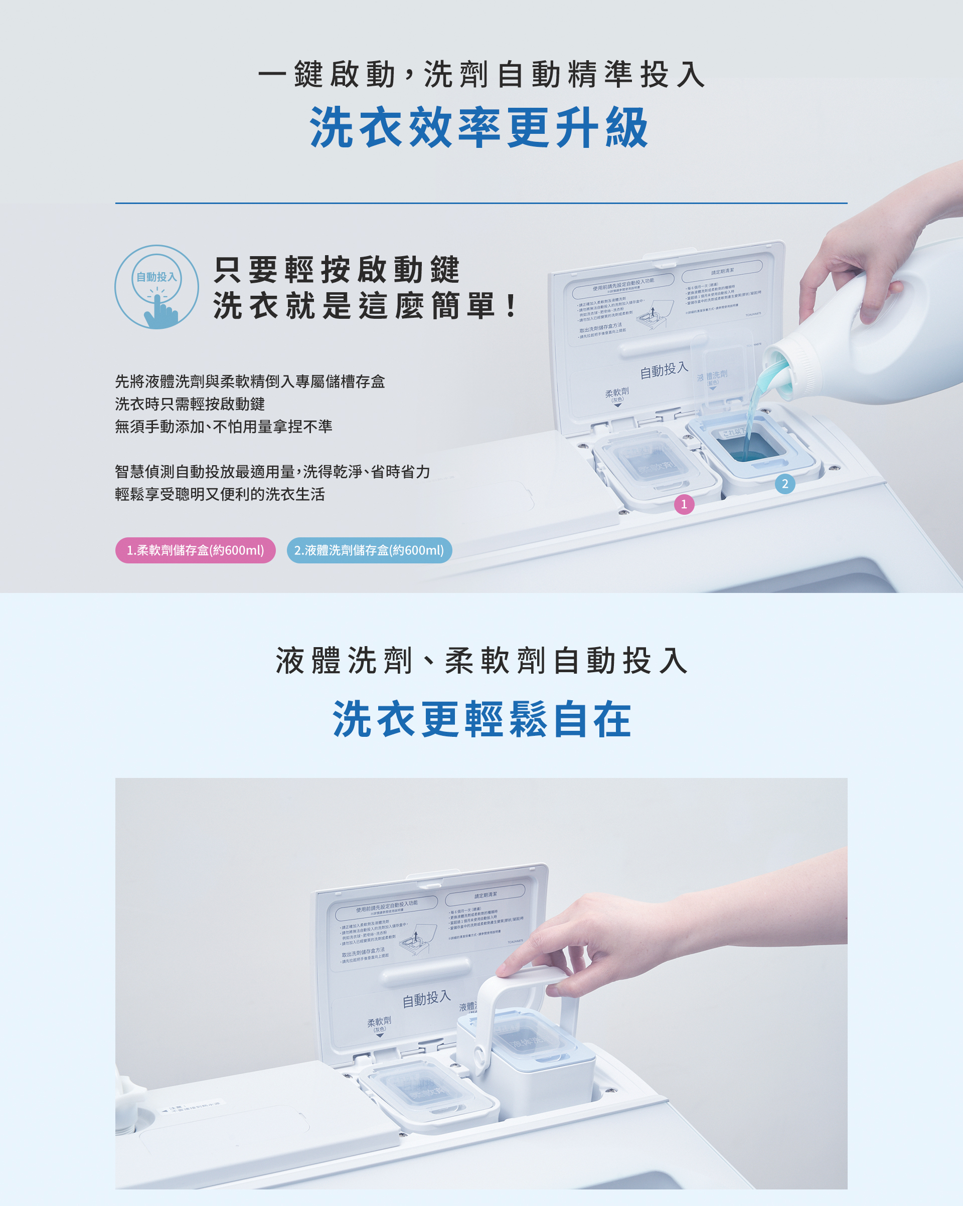 無線機 PQ-13  SP機 無孔槽抗菌洗衣機-新增自動投劑ES-ASW13T | SHARP Taiwan
